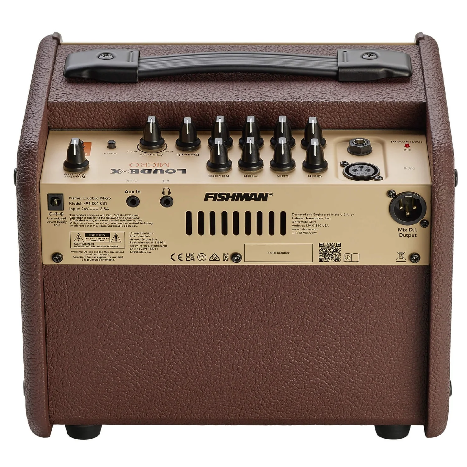Fishman PRO-LBT-EU4 Loudbox Micro Acoustic Guitar Amplifier - Image 2