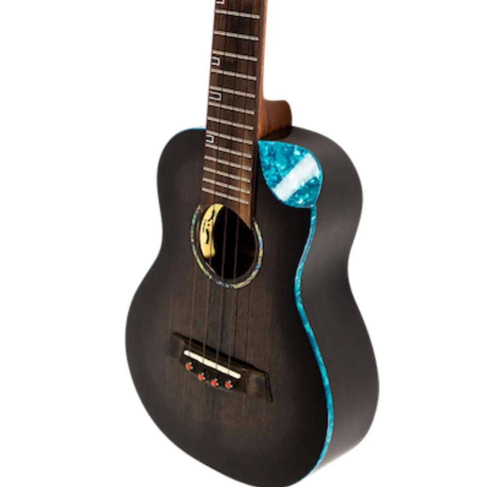 Flight Nighthawk EQ-A Electric Tenor Ukulele with Bag - Image 3