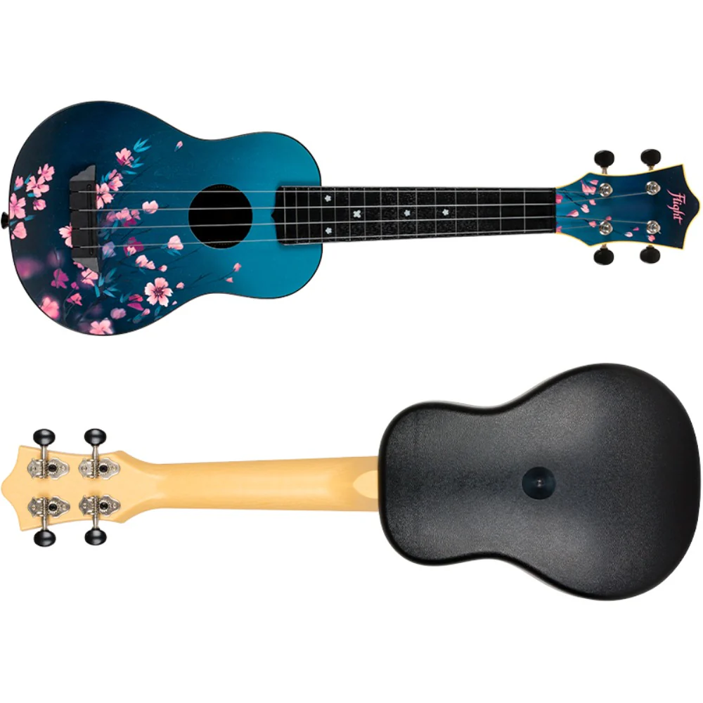 Flight TUS-32 Sakura Travel Soprano Ukulele with Bag - Image 4