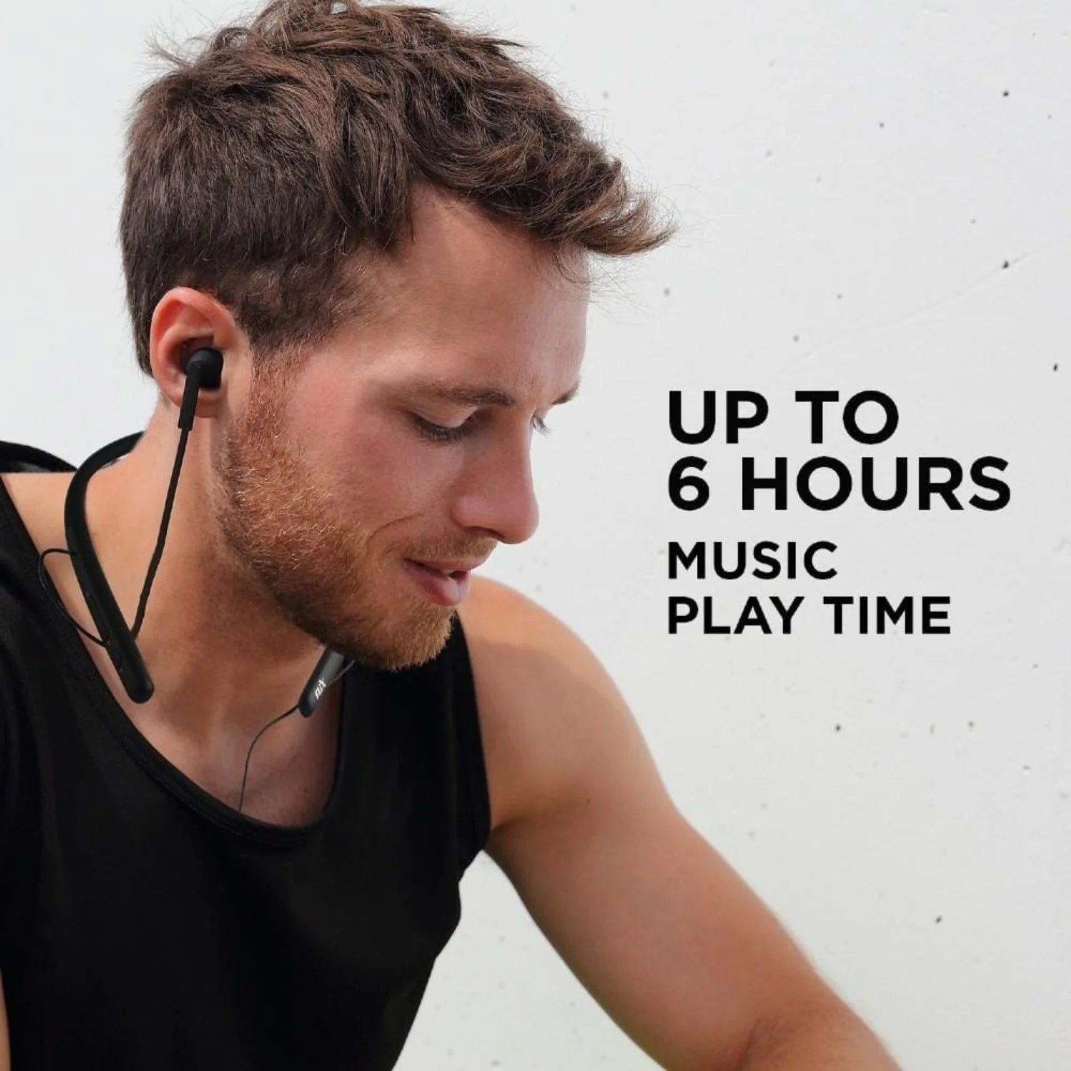 FLiX (Beetel) Blaze 200 Wireless Bluetooth In-Ear Collar Neckband - Black - Image 7