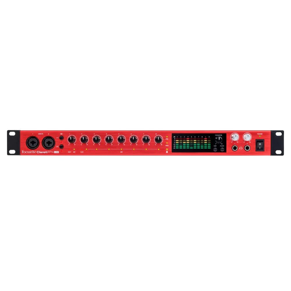 Focusrite Clarett 8 Pre USB 18-In, 20-Out Audio Interface For PC & MAC - Image 3