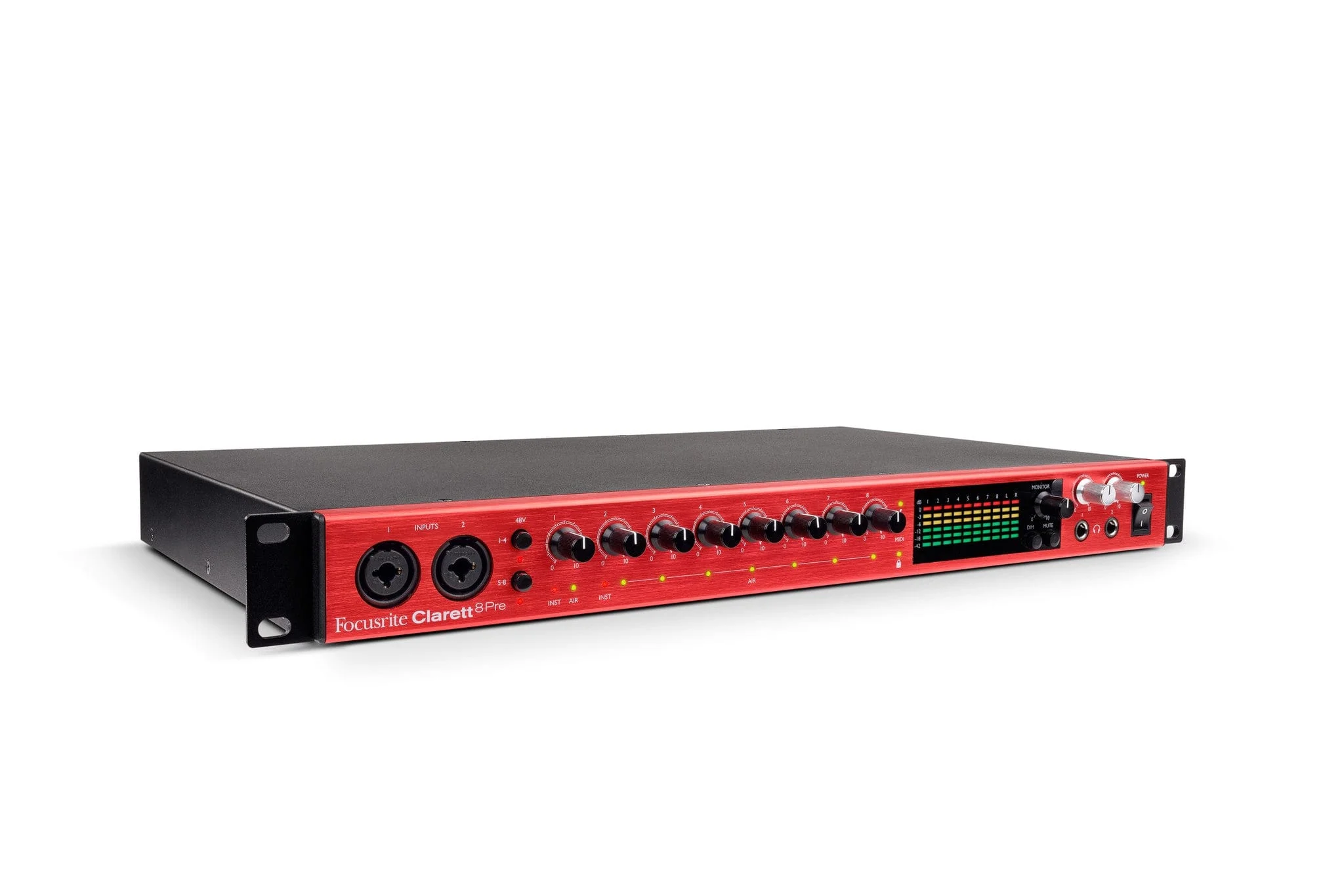 Focusrite Clarett 8Pre 18x20 Thunderbolt Interface