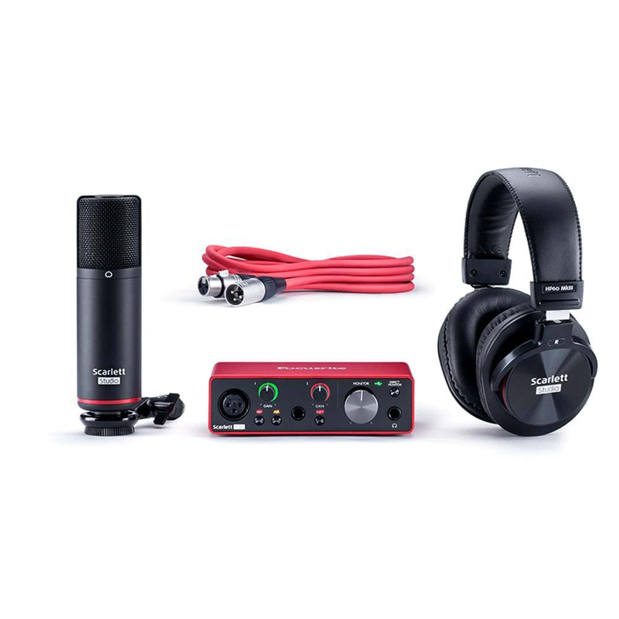 Focusrite Scarlett Solo Studio Audio Interface Pack - Image 2