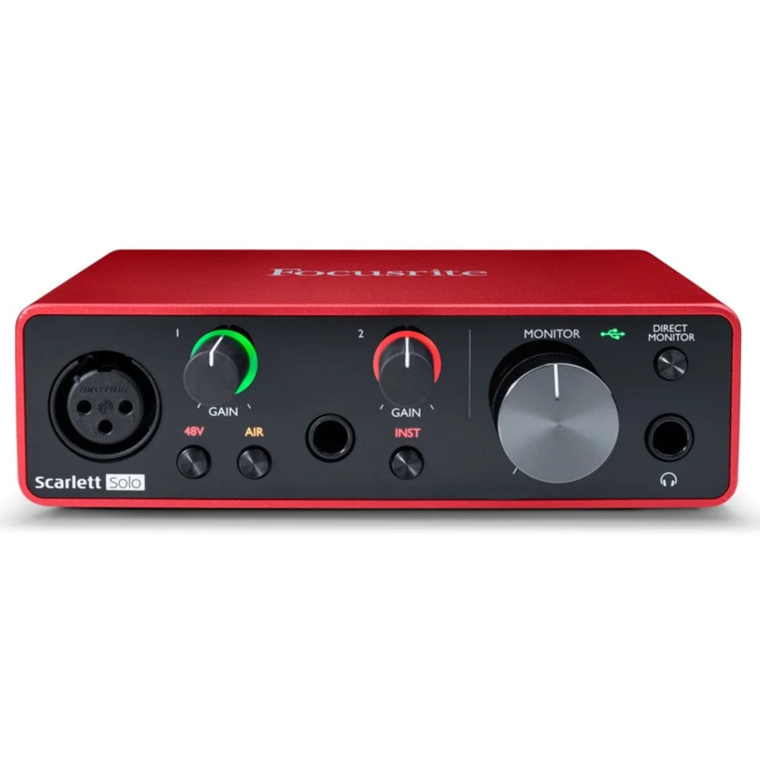 Focusrite Scarlett SOLO USB Audio Interface - Open Box