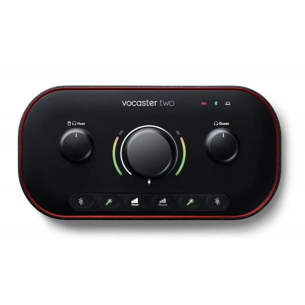 Focusrite Vocaster Two USB-C Podcasting Audio Interface