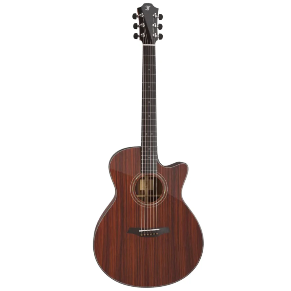 Furch Dark Yellow Grand Auditorium RR 6 String Cutaway Electro Acoustic Guitar