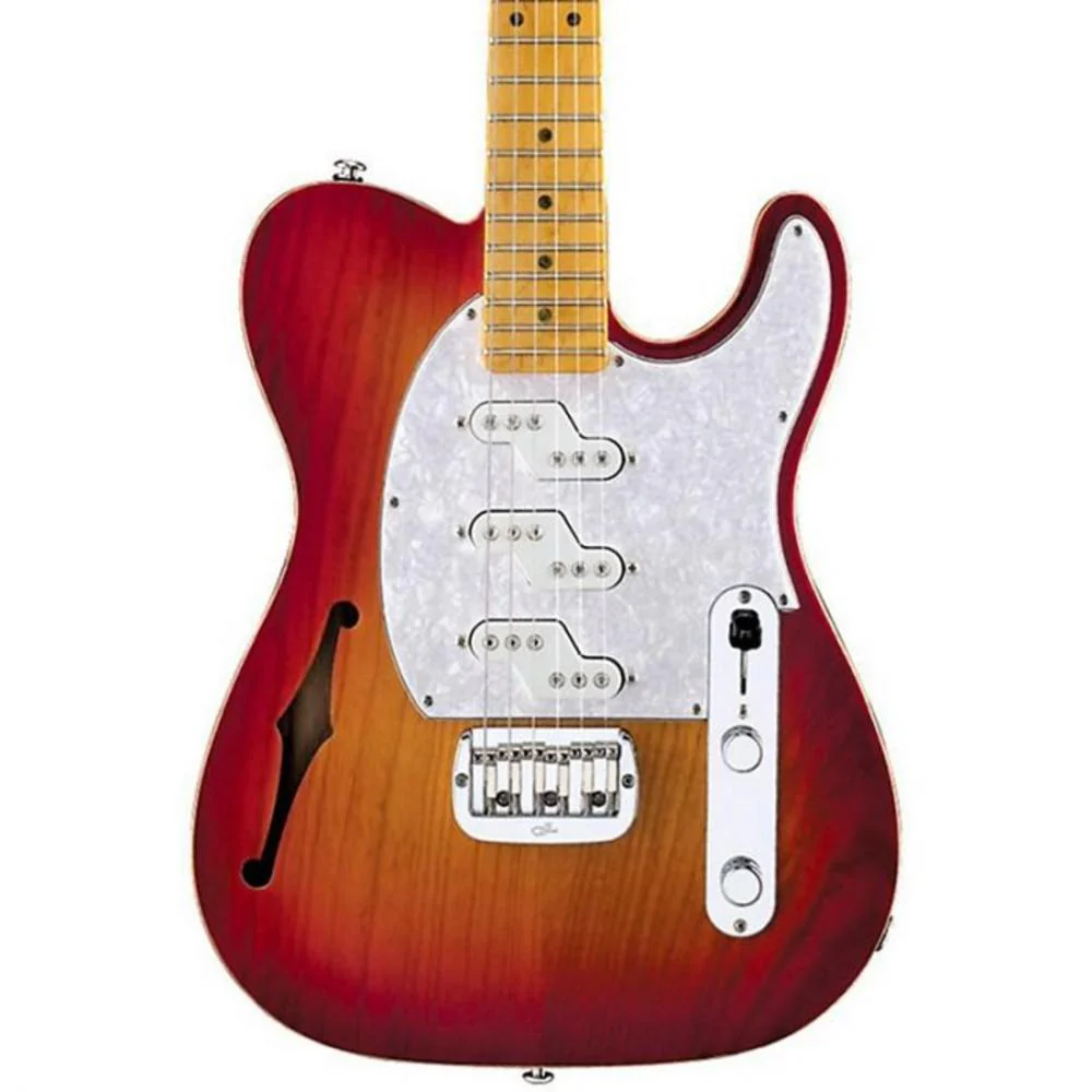 G&L ASAT Z-3 Series Comanche Semi Hollow Electric Guitar - Image 2