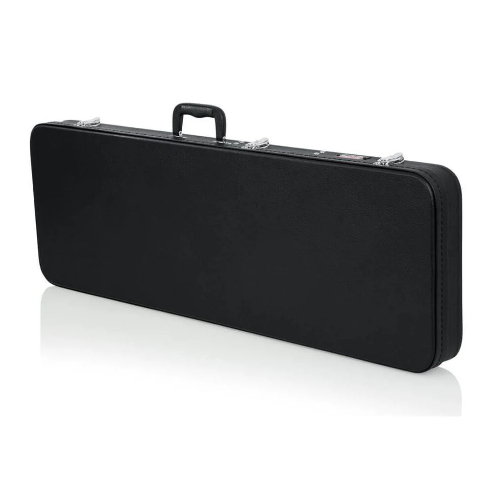 Gator GWE-ELEC Hard Shell Wood Electric Guitar Case- Black