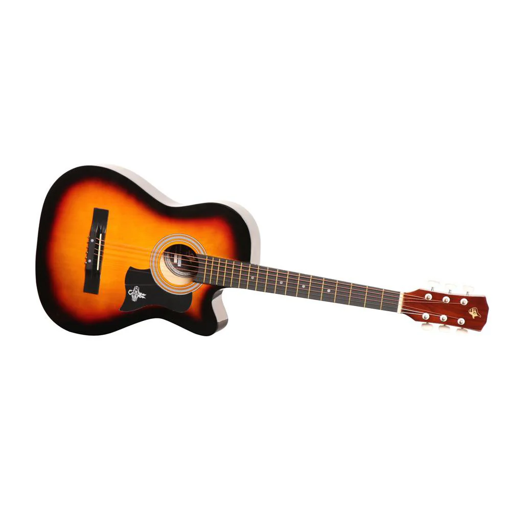 GC 38C Acoustic Guitar with Truss Rod and Bag - Image 10