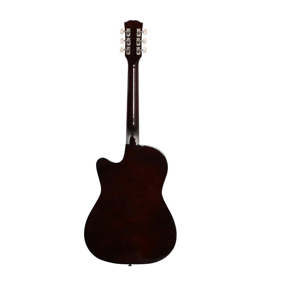 GC 38C Acoustic Guitar with Truss Rod and Bag - Image 12