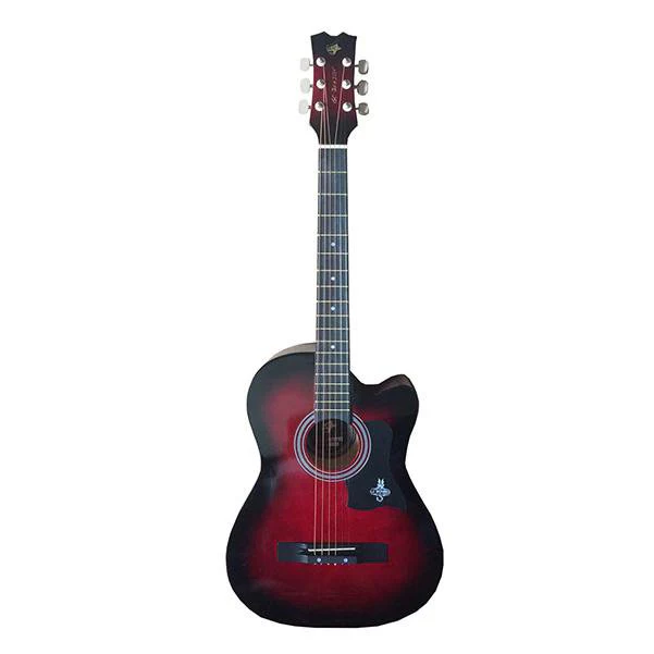 GC 38C Acoustic Guitar with Truss Rod and Bag - Image 14