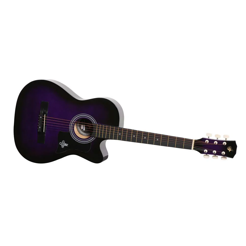 GC 38C Acoustic Guitar with Truss Rod and Bag - Image 16