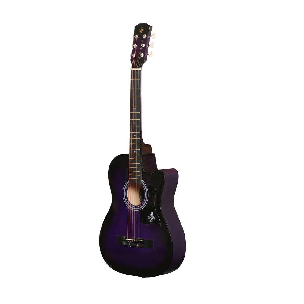 GC 38C Acoustic Guitar with Truss Rod and Bag - Image 18