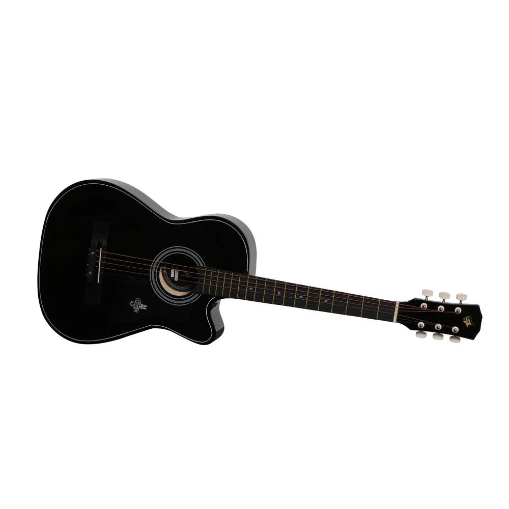 GC 38C Acoustic Guitar with Truss Rod and Bag - Image 7