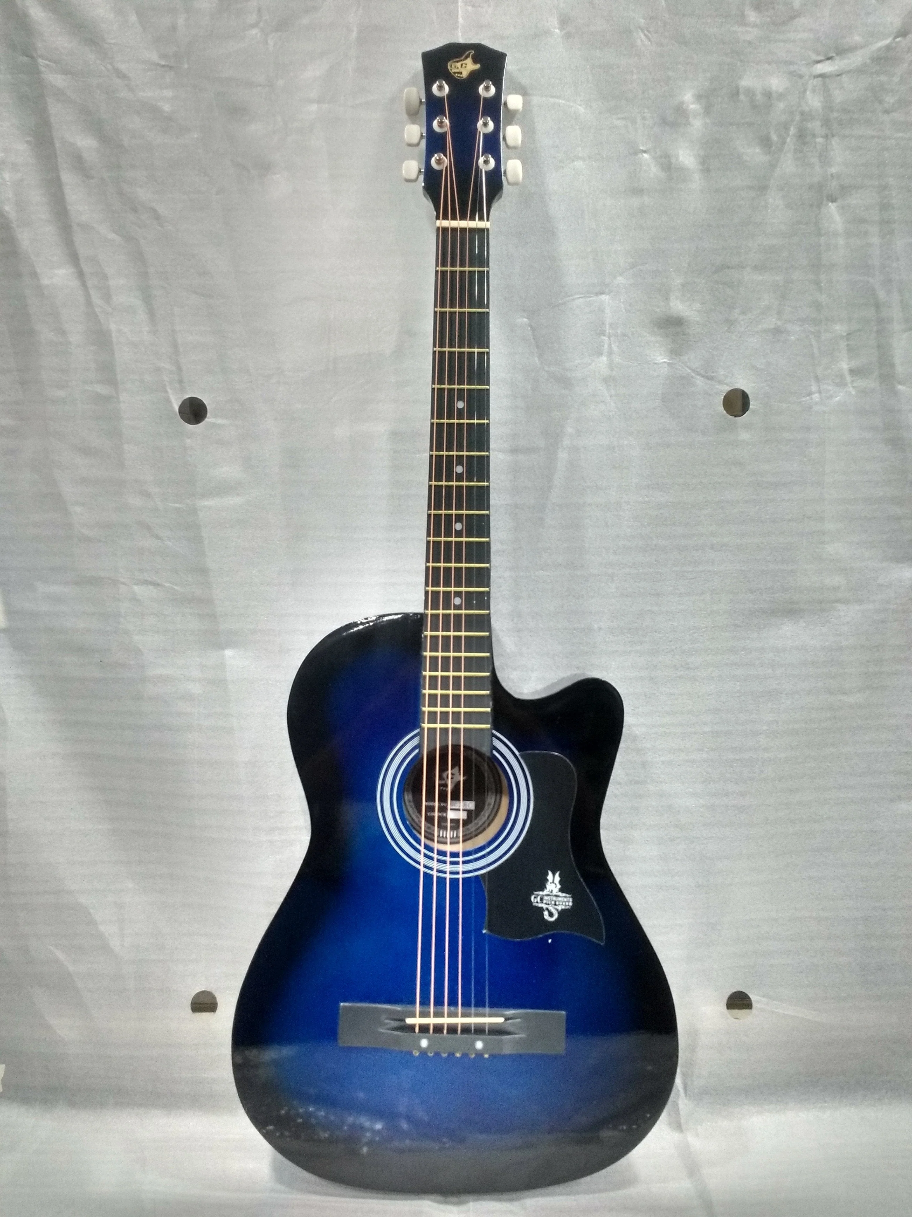 GC 38C Acoustic Guitar with Truss Rod - Blue Burst - Open Box B Stock