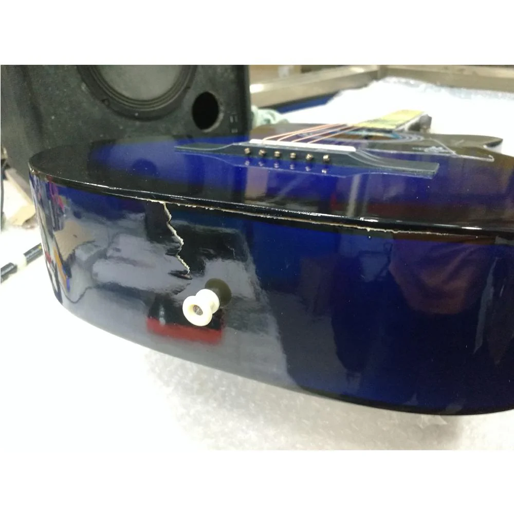 GC 38C Acoustic Guitar with Truss Rod - Blue Burst - Open Box B Stock - Image 2