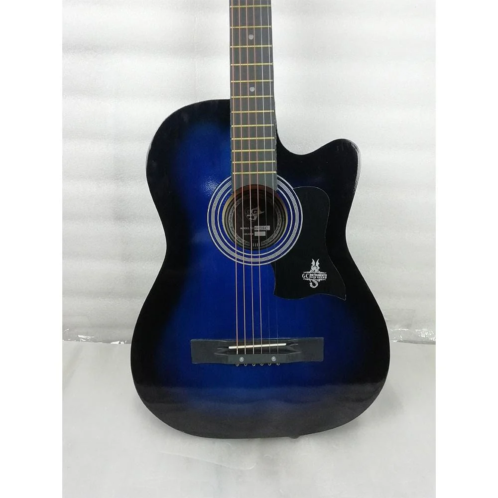 GC 38C Acoustic Guitar with Truss Rod - Blue Burst - Open Box B Stock - Image 20
