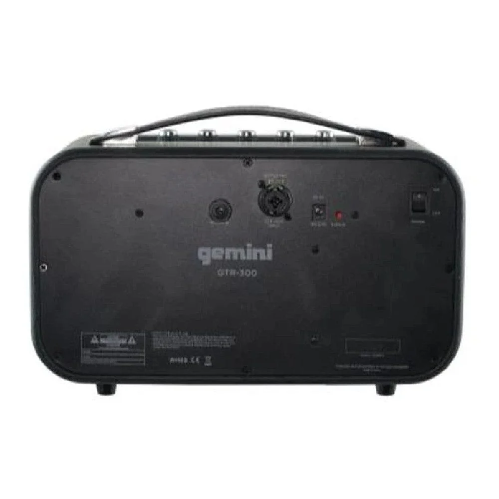 Gemini GTR 300 Bluetooth Stereo Speaker & Guitar Amplifiers - Image 3
