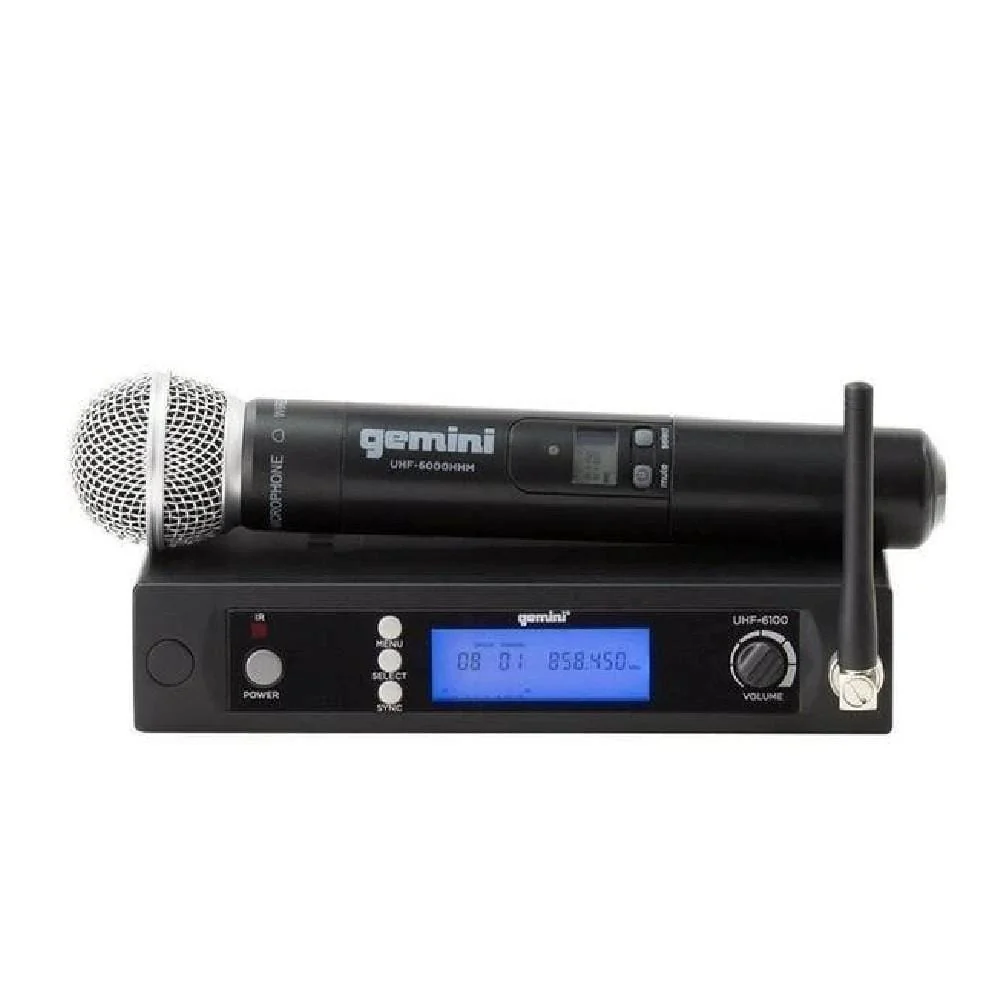 Gemini UHF 6100M Wireless Microphone System