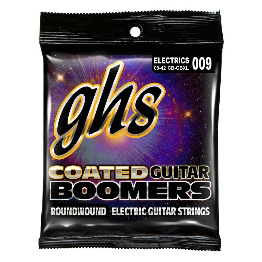 GHS CB-GBXL COATED BOOMERS Electric Guitar Strings - Extra Light
