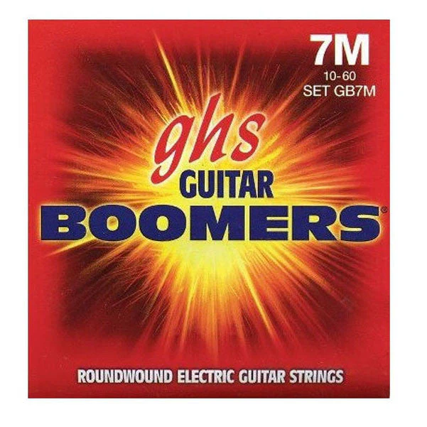 GHS GB7M Boomers Medium 7-String Electric Guitar Strings