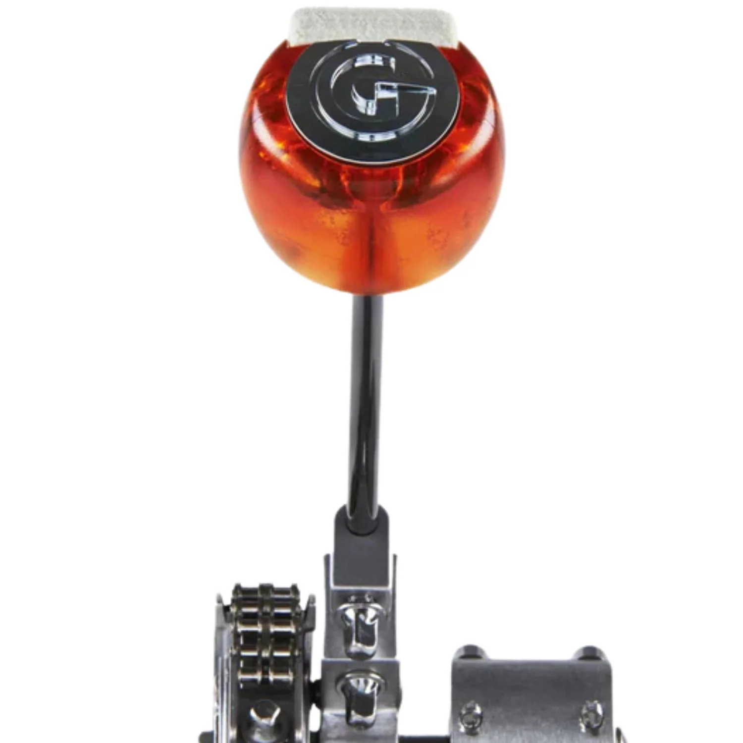 Gibraltar SC-3267 6.25" Red Acrylic Felt Bass Drum Beater - Image 4