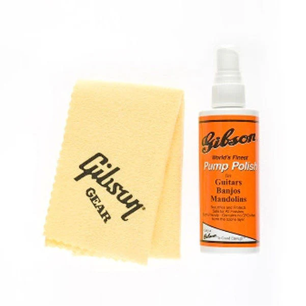 Gibson AIGG950 Pump Polish and Polish Cloth Kit