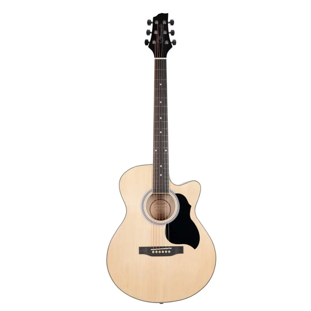 Granada GL113O-C 6 String Cutaway Acoustic Guitar - Image 8