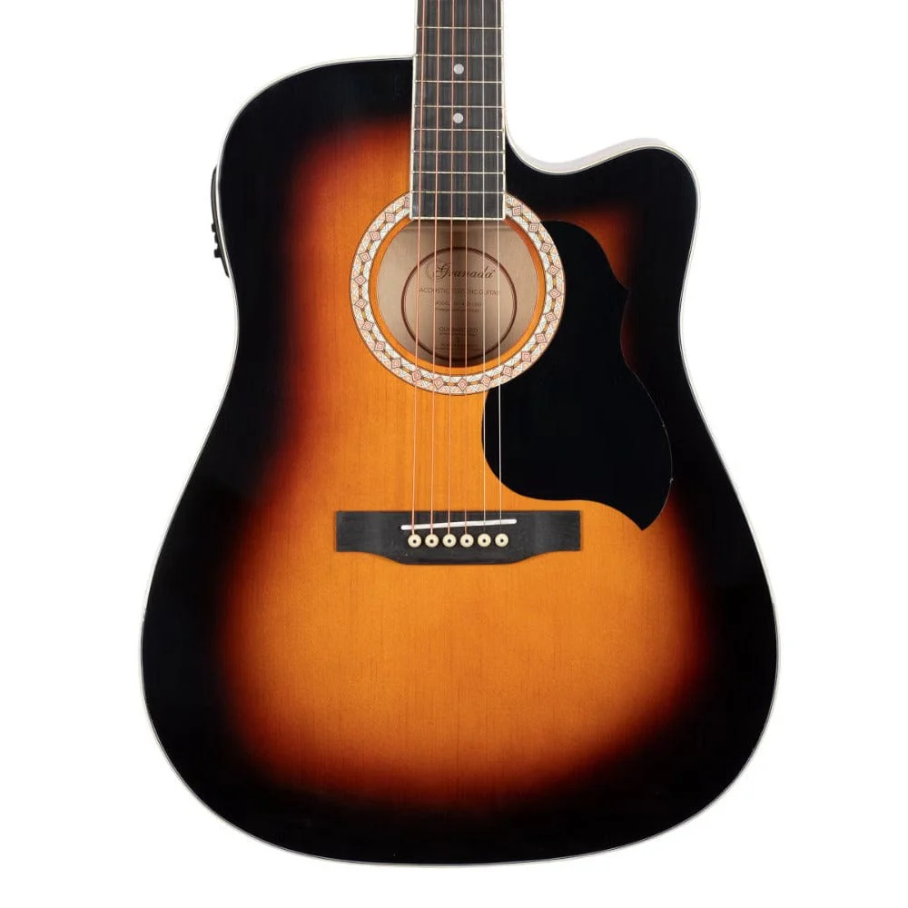 Granada GL141D-CEQ 6 String Electro Acoustic Guitar - Image 16