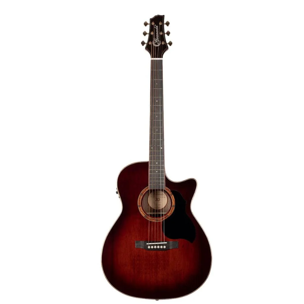 Granada GS350A-CEQ 6 String Electro Acoustic Guitar with Fishman Pickup - Natural Gloss