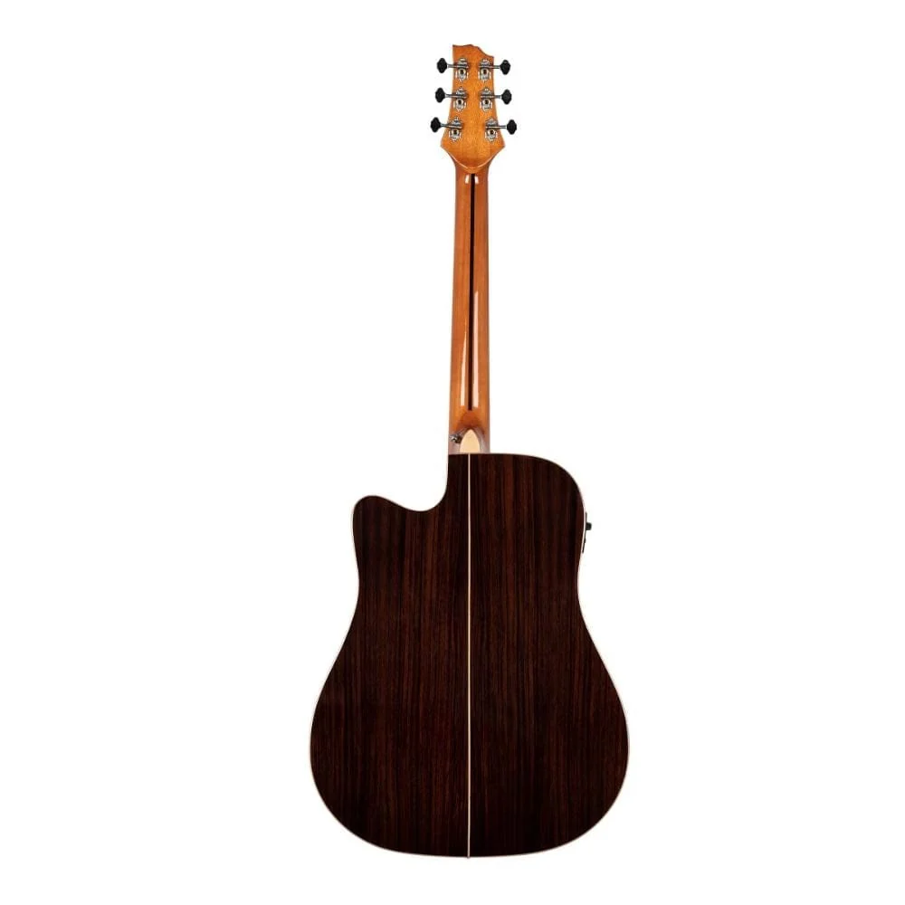 Granada GS350A-CEQ 6 String Electro Acoustic Guitar with Fishman Pickup - Natural Gloss - Image 2