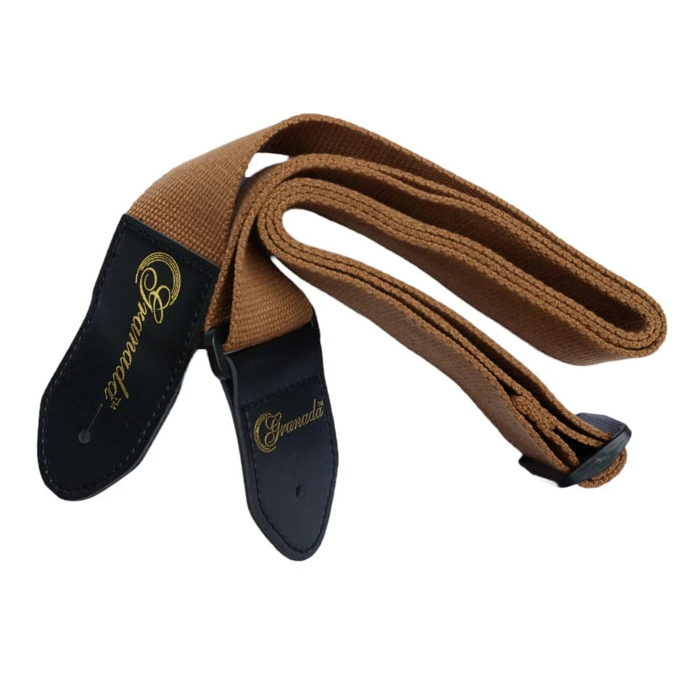 Granada Khaki GS06 Guitar Strap - Image 2