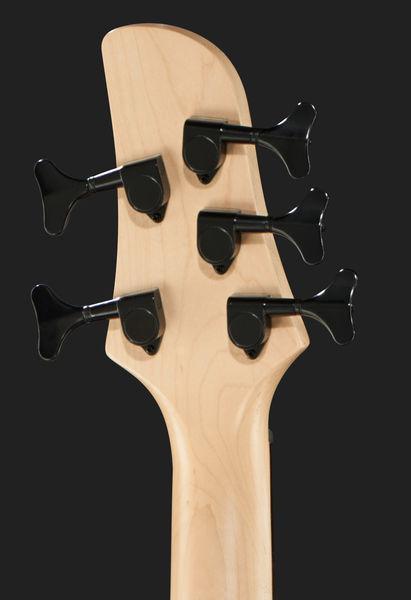 Harley Benton B-550 Black Progressive Series Bass Guitar - Image 7