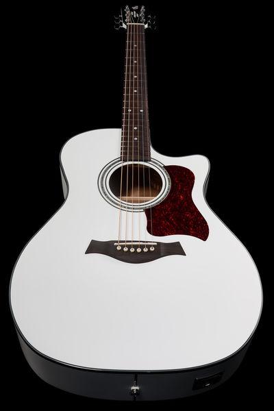 Harley Benton CLG-550CE WH Custom Line - Image 8