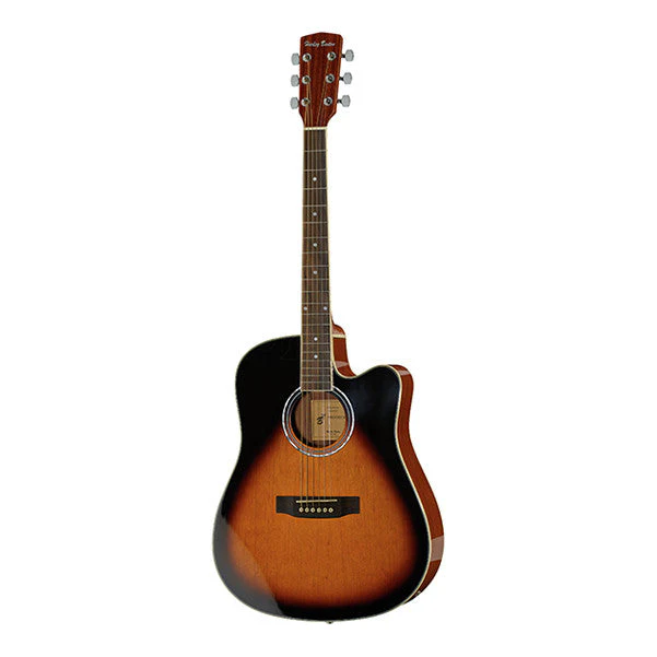 Harley Benton D-120CE Dreadnought Cutaway Electro Acoustic Guitar - Image 3