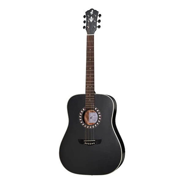 Harley Benton HB Custom Line CLD-10S Dreadnought Acoustic Guitar - Image 2