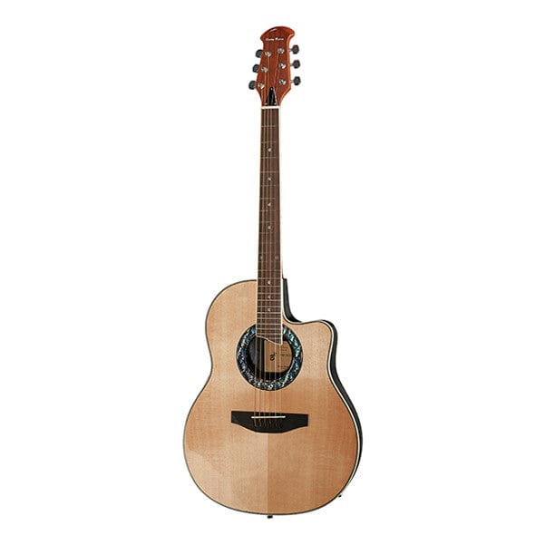 Harley Benton HBO-600 Cutaway Electro Acoustic Guitar - Image 2