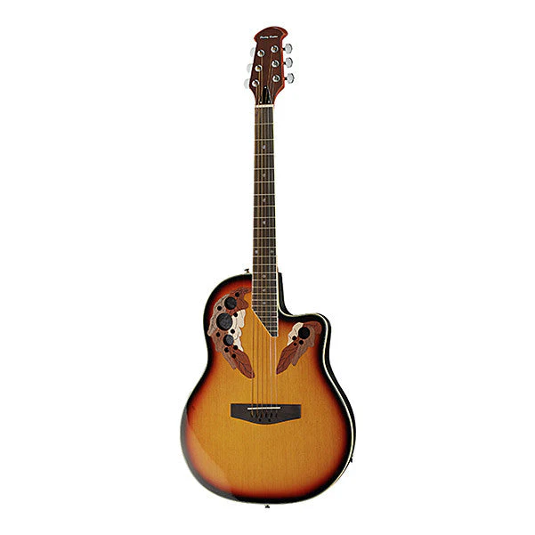 Harley Benton HBO-850 Cutaway Electro Acoustic Guitar - Image 2