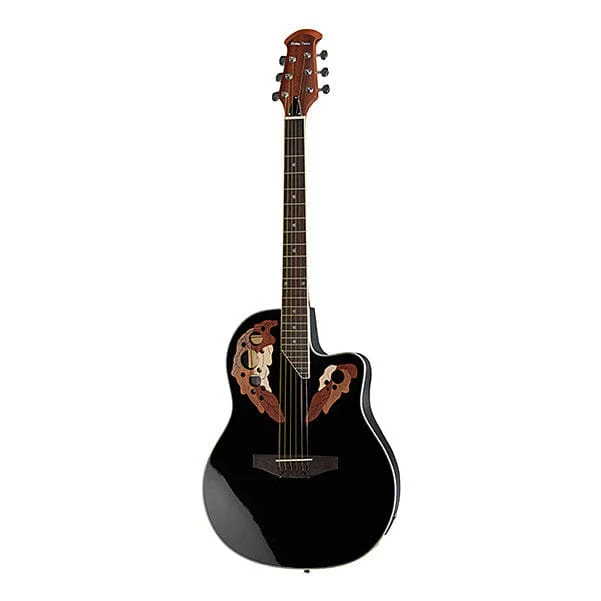 Harley Benton HBO-850 Cutaway Electro Acoustic Guitar - Image 3