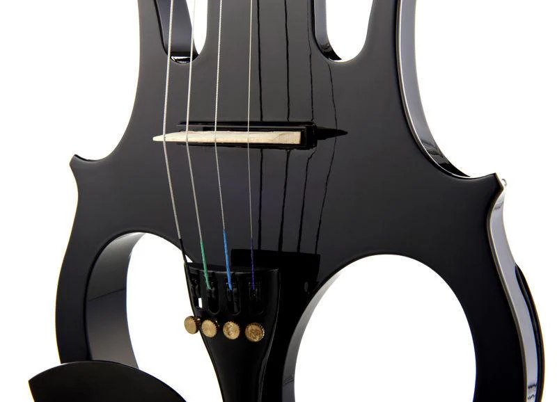 Harley Benton HBV 840BK 4/4 Electric Violin - Image 7