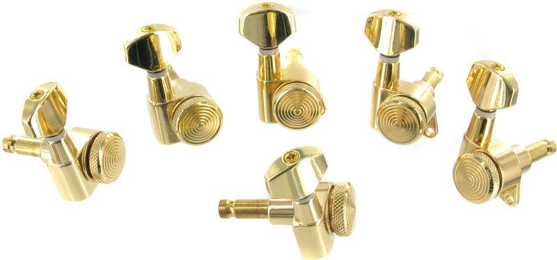 Harley Benton Parts Locking Tuners 6L Gold - Image 3
