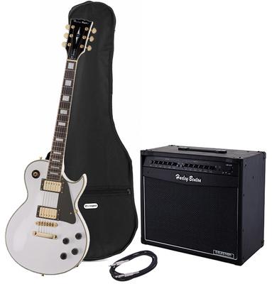 Harley Benton SC-500 WH Vintage Serie Bundle
