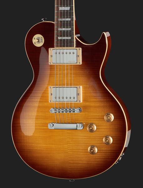 Harley Benton SC-550 Faded Tobacco Flame - Image 4