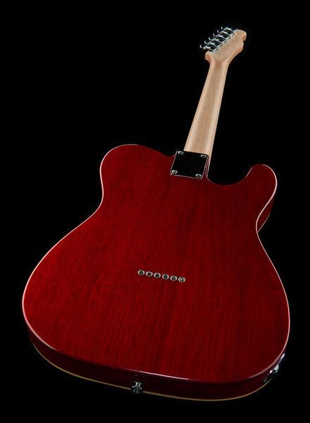 Harley Benton TE-90QM LH Trans Red - Image 12