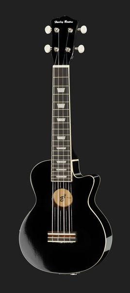 Harley Benton UK-L100E BK Soprano Ukulele - Image 2
