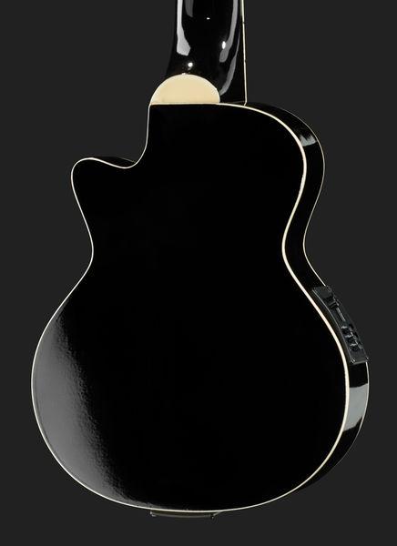 Harley Benton UK-L100E BK Soprano Ukulele - Image 5