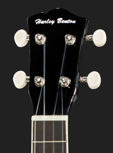 Harley Benton UK-L100E BK Soprano Ukulele - Image 6