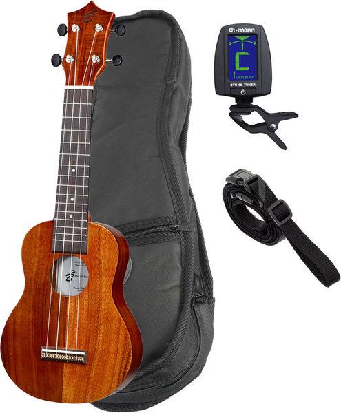 Harley Benton Ukahuna Koa Soprano Ukul Set - Image 2