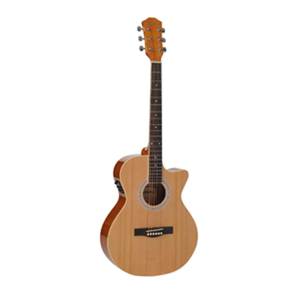 Havana 39inch Cutaway Electro Acoustic Guitar with 5 Band EQ & GT-3 Tuner - Image 18
