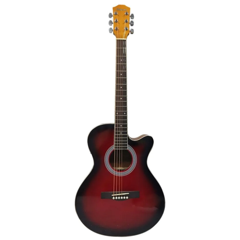 Havana 39inch Cutaway Electro Acoustic Guitar with 5 Band EQ & GT-3 Tuner - Image 2